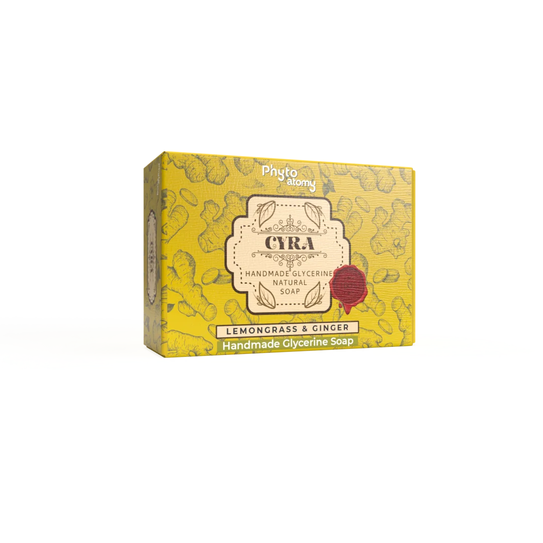 Lemon Grass Ginger Glycerine Soap (100g) ( PC1332)